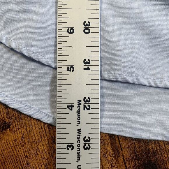 Flying R Ranchwear Pearl Snap Western Shirt Mens XL Embroidered Logo Blue - Picture 3 of 4